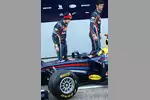 Foto zur News: Sebastian Vettel und Mark Webber (Red Bull)