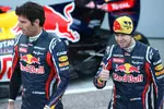 Foto zur News: Mark Webber und Sebastian Vettel (Red Bull)