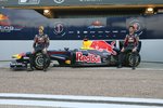 Foto zur News: Sebastian Vettel (Red Bull) Mark Webber (Red Bull)