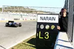 Foto zur News: Narain Karthikeyan (HRT)