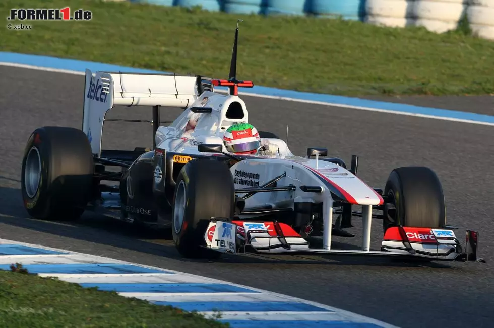 Foto zur News: Sergio Perez (Sauber)