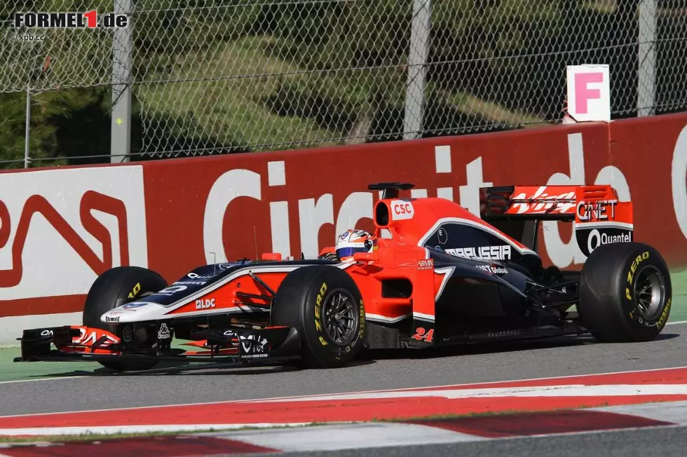 Foto zur News: Timo Glock (Marussia-Virgin)