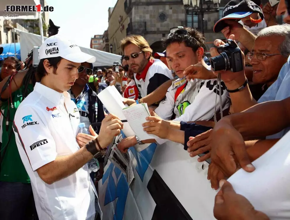Foto zur News: Sergio Perez (Sauber)