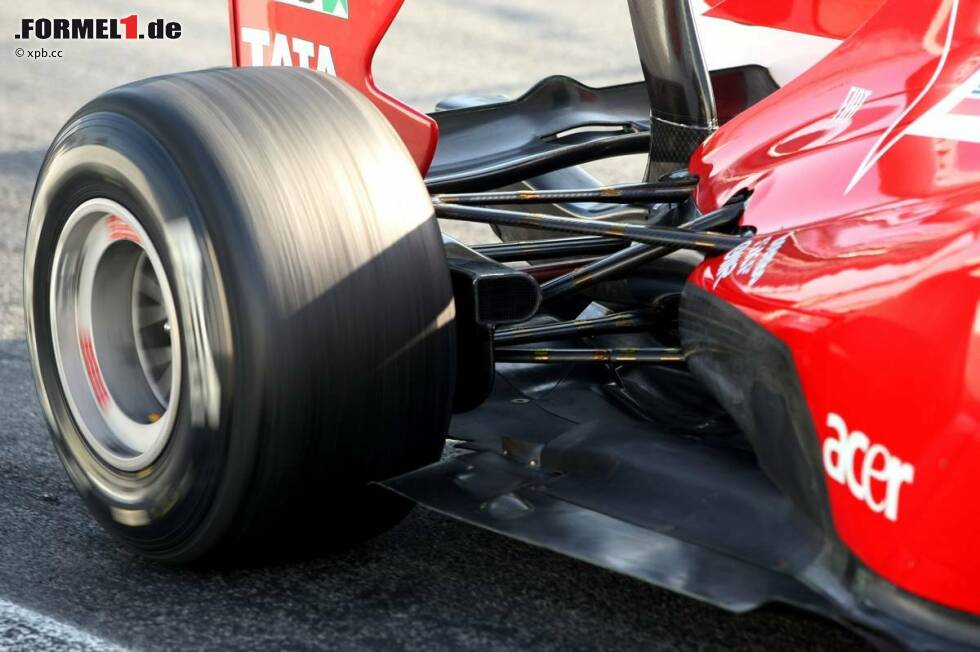 Foto zur News: Das Heck des neuen Ferrari