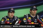 Gallerie: Sebastian Vettel und Mark Webber (Red Bull)