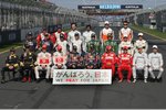 Foto zur News: Grußmeldung der Formel-1-Fahrer an das katastrophengeschüttelte Japan