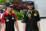 Gallerie: Timo Glock (Marussia-Virgin) und Nick Heidfeld (Renault)