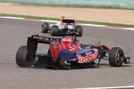 Foto zur News: Jaime Alguersuari (Toro Rosso) ohne rechtes Hinterrad