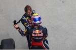 Foto zur News: Sebastian Vettel (Red Bull) und Mark Webber (Red Bull)
