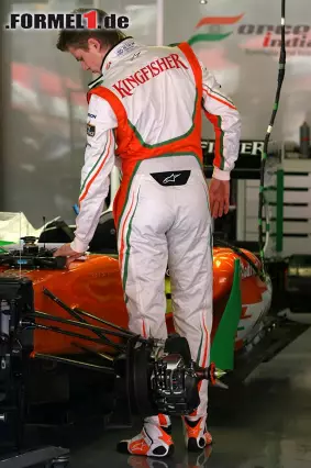 Nach der Saison soll er das Cockpit von Adrian Sutil übernehmen. Foto zur News: Nach der Saison soll er das Cockpit von Adrian Sutil übernehmen.