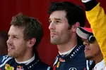 Gallerie: Sebastian Vettel (Red Bull), Mark Webber (Red Bull) und Lewis Hamilton (McLaren)