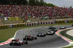 Foto zur News: Narain Karthikeyan (HRT) am Ende des Feldes