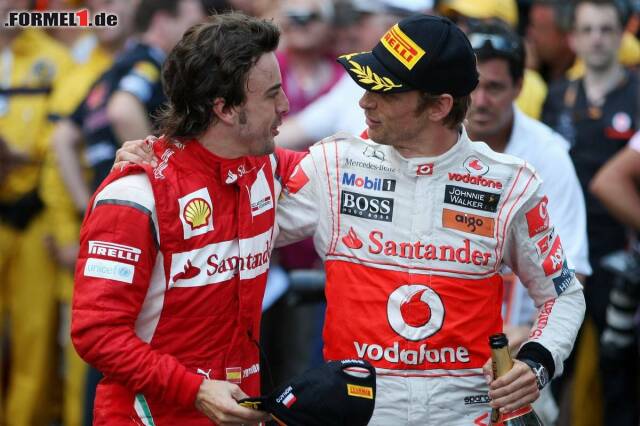 Foto zur News: Jenson Button hätte kein Problem mit einem Teamkollegen Fernando Alonso.