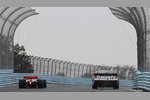 Foto zur News: Lewis Hamilton (McLaren) und Tony Stewart (SHR)