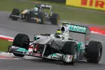 Gallerie: Nico Rosberg (Mercedes) und Heikki Kovalainen (Lotus)