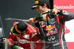 Gallerie: Fernando Alonso (Ferrari) und Mark Webber (Red Bull)