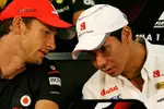 Gallerie: Jenson Button (McLaren) und Kamui Kobayashi (Sauber)