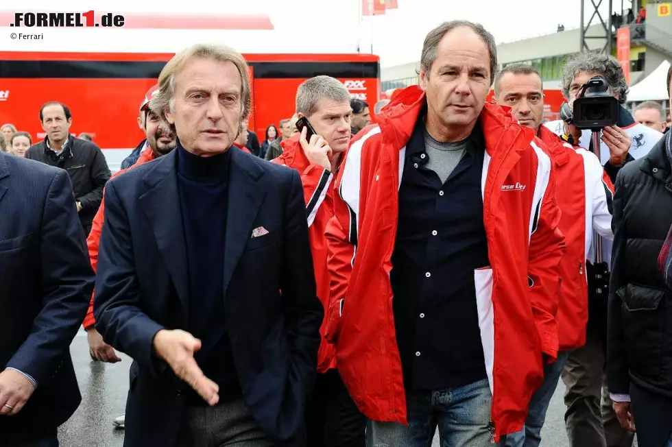 Foto zur News: Luca di Montezemolo und Gerhard Berger