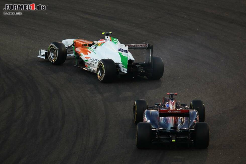 Foto zur News: Sebastien Buemi (Toro Rosso) folgt  Paul di Resta (Force India)