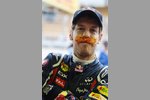 Gallerie: Sebastian Vettel (Red Bull) mit einem Bart nach Art Nigel Mansell