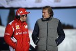 Foto zur News: Fernando Alonso und Luca di Montezemolo (Präsident)