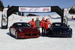 Foto zur News: Fernando Alonso, Luca di Montezemolo (Präsident), Stefano Domenicali (Teamchef) und Felipe Massa