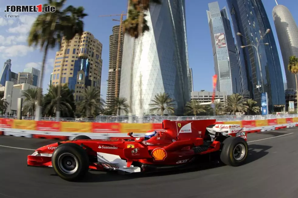 Foto zur News: Marc Gene (Ferrari) in Doha/Katar