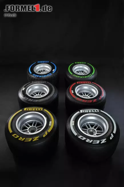 Foto zur News: Pirelli-Formel-1-Reifen für die Saison 2012
