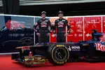 Foto zur News: Daniel Ricciardo und Jean-Eric Vergne (Toro Rosso)