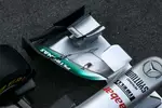 Foto zur News: Frontflügel des Mercedes F1 W03