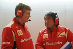 Foto zur News: Steve Clark und Hirohide Hamashima (Ferrari)