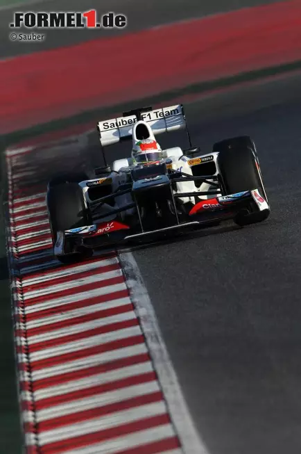 Foto zur News: Sergio Perez (Sauber)