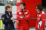 Foto zur News: Sebastian Vettel (Red Bull) Fernando Alonso (Ferrari)