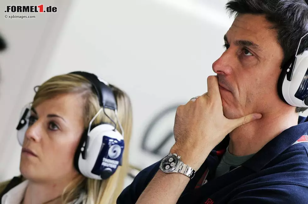 Foto zur News: Susie und Toto Wolff (Williams)