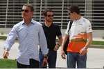 Foto zur News: David Coulthard (Mücke-Mercedes) und Paul di Resta (Force India)