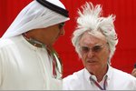 Foto zur News: Bernie Ecclestone (Formel-1-Chef): Nun hat der Formel-1-Boss angesichts des Rennens in Bahrain doch etwas Gegenwind...