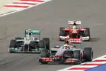 Gallerie: Lewis Hamilton (McLaren), Nico Rosberg (Mercedes) und Felipe Massa (Ferrari)