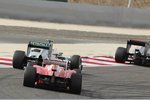 Foto zur News: Nico Rosberg (Mercedes) und Felipe Massa (Ferrari)
