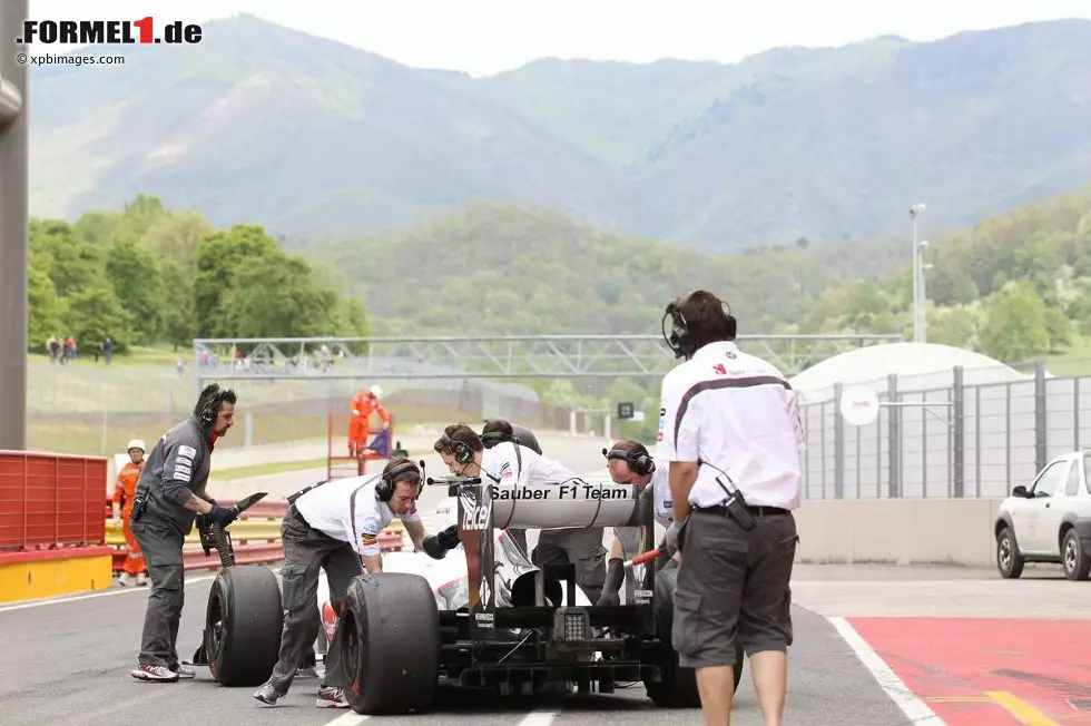 Foto zur News: Sergio Perez (Sauber)