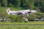 Gallerie: Mit dieser Pilatus PC-12 in Teamfarben reisen die Sauber-Chefs zu den meisten Europarennen