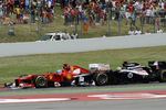 Foto zur News: Fernando Alonso (Ferrari) Pastor Maldonado (Williams)