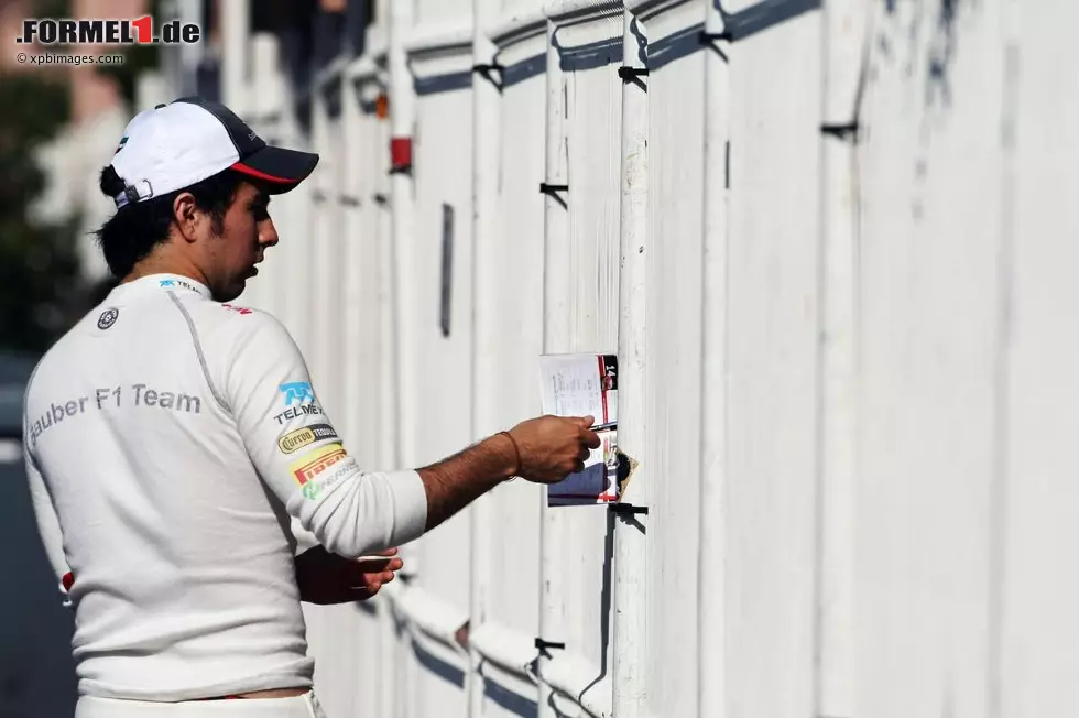 Foto zur News: Sergio Perez (Sauber)