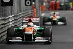 Foto zur News: Paul di Resta (Force India) und Nico Hülkenberg (Force India)