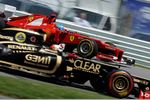 Gallerie: Fernando Alonso (Ferrari) und Kimi R?ikk?nen (Lotus)