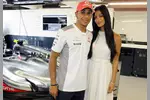 Foto zur News: Lewis Hamilton (McLaren) und Nicole Scherzinger