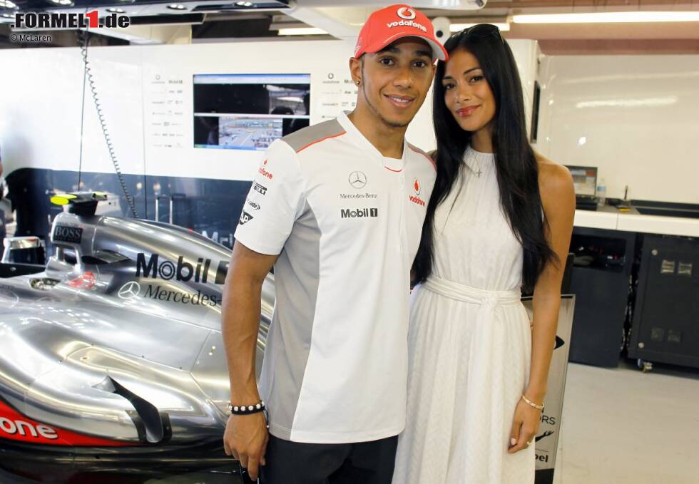 Foto zur News: Lewis Hamilton (McLaren) und Nicole Scherzinger