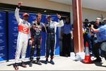 Gallerie: Lewis Hamilton (McLaren), Sebastian Vettel (Red Bull) und Pastor Maldonado (Williams)