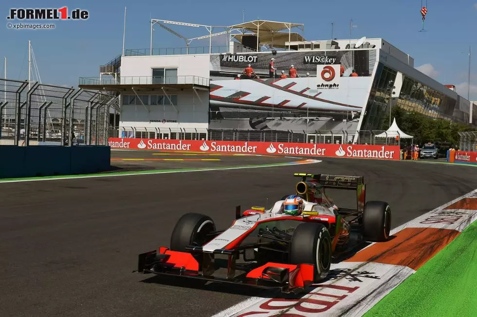 Foto zur News: Narain Karthikeyan (HRT)