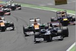 Gallerie: Pastor Maldonado (Williams), Nico Hülkenberg (Force India) und Mark Webber (Red Bull)