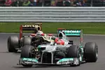 Gallerie: Michael Schumacher (Mercedes) und Kimi Räikkönen (Lotus)